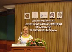 Виступ Комісаренко Наталії на Міжнародному симпозіумі